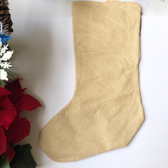 🎄3 Pieces 3D Merry Christmas Flowers 18” Stocking - Picture 9 of 15